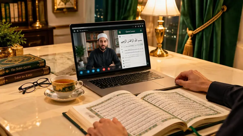 Learn Quran Online as an Adult: It Is Never Too Late visual guide
