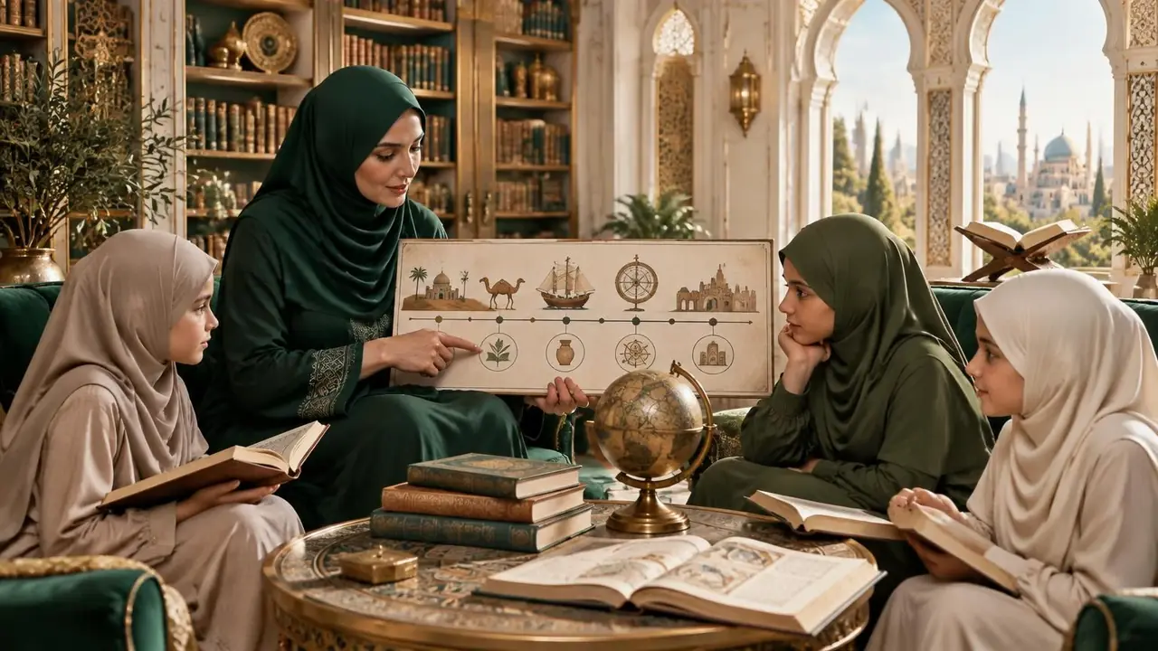 Online Islamic Studies: Aqeedah, Fiqh and Seerah for Every Age visual guide