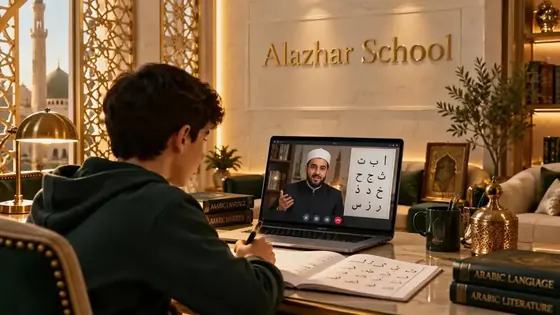 Interactive Arabic language class for non-native speakers